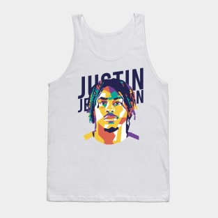 justin jefferson art Tank Top